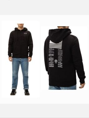 BNWTT Men's Alpha Industries Blood Chit Full Zip Up Hoodie Size M